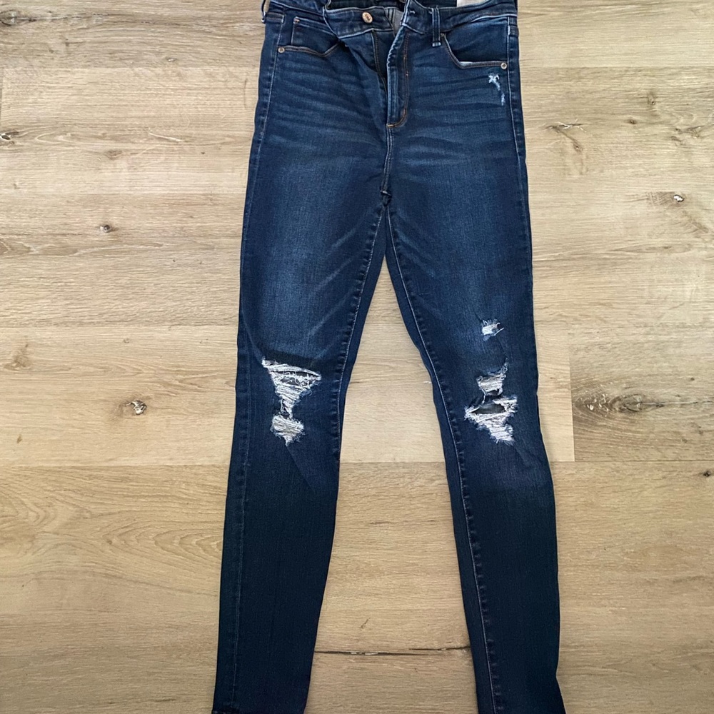 Abercrombie & Fitch Super Skinny Jeans / Sz 6 (27)
